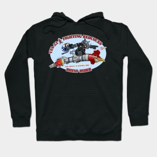 Fighting Redcocks Rhino Nose Art Hoodie